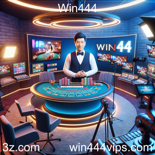 Experiência Imersiva no Casino Ao Vivo do Win444